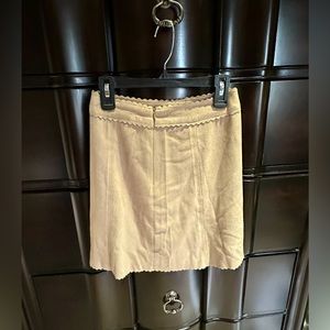 Alter’d State tan skirt- Size extra small- Lettuce cut- Great condition
